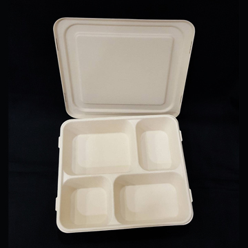 四格植纖餐盒底-4號