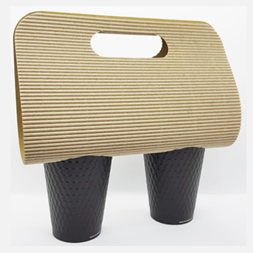 瓦楞紙杯提-2杯