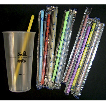 750ccPP杯&膠包吸管