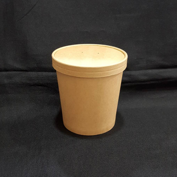 牛皮紙湯杯-16oz