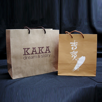 牛皮紙棉繩手提袋印私版