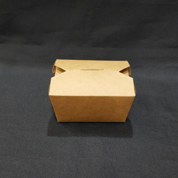 牛皮紙方形餐盒-1號