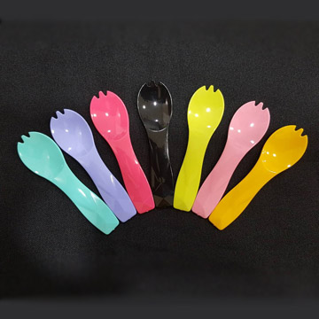 8cm繽紛義式冰淇淋匙