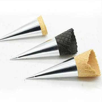 三角甜筒紙-銀色(圓錐型紙套)