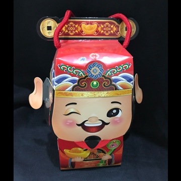 財神爺造型盒