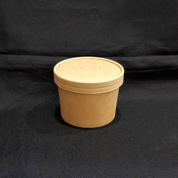 牛皮紙湯杯-12oz