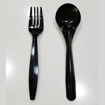 GC黑色西餐叉GC濃湯大圓匙(黑)