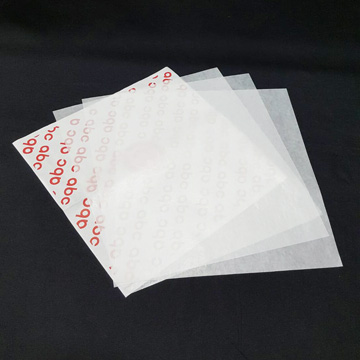 空白淋膜漢堡紙30x30cm(單張)