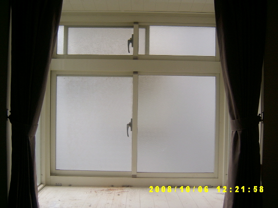 鋁凸窗+儲藏櫃施工-石牌