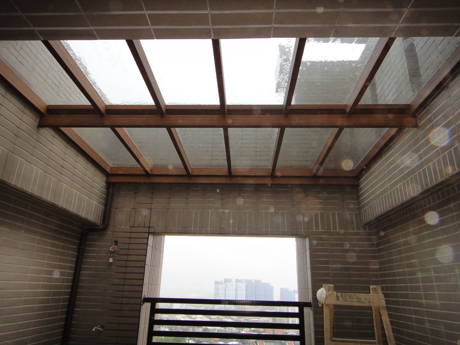 玻璃採光罩施工-新店