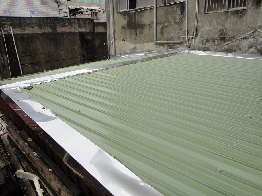 鐵皮屋施工-永和文化路