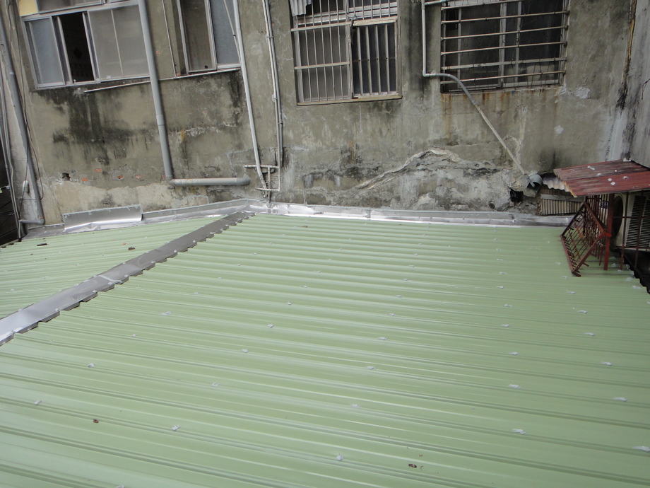 鐵皮屋施工-永和文化路