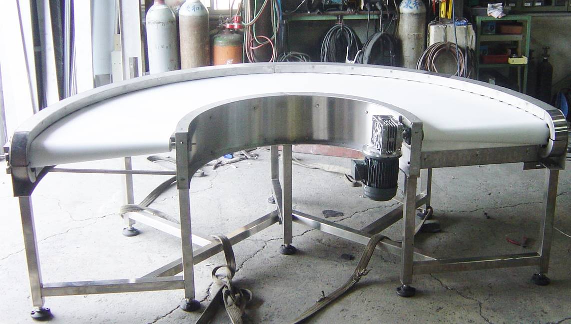 180度轉彎皮帶輸送機