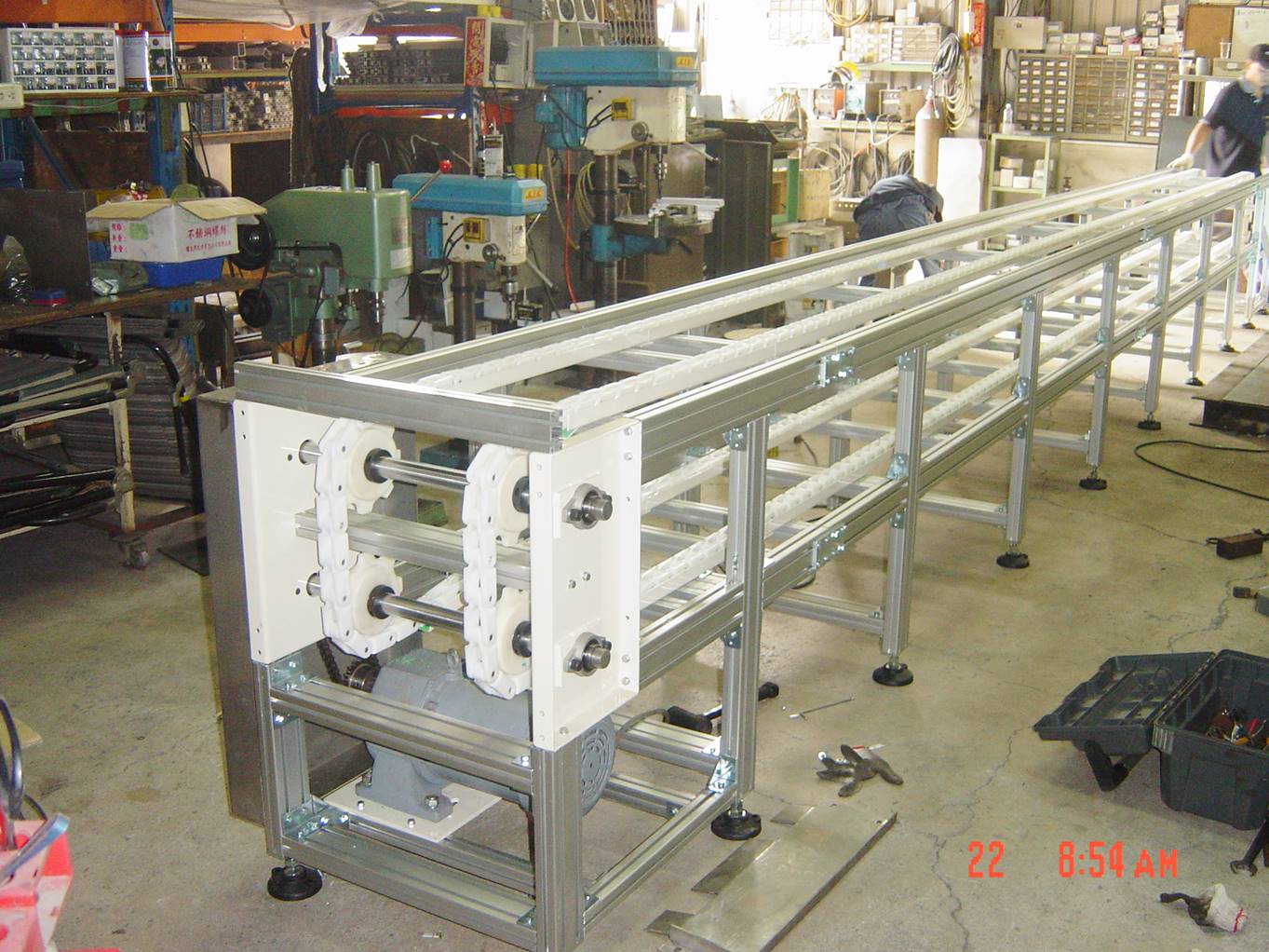 塑鋼鏈條輸送機A