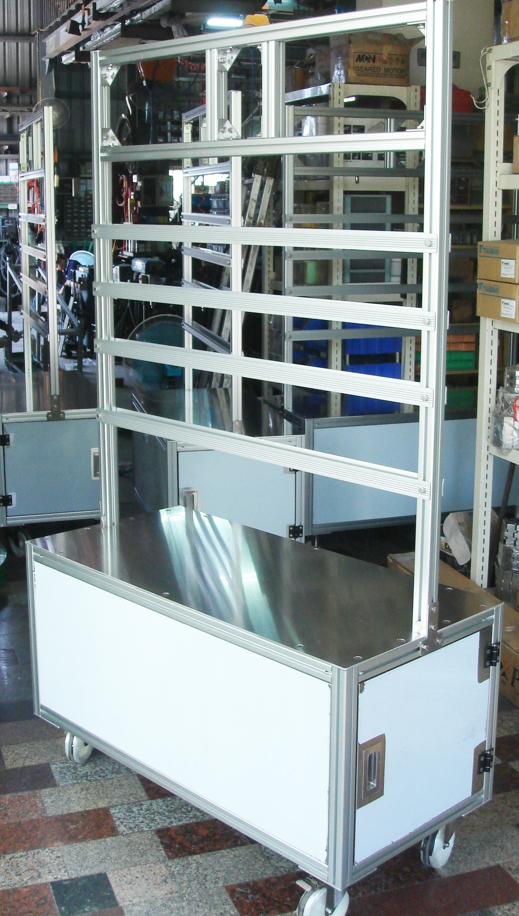 鋁擠型模組化應用13