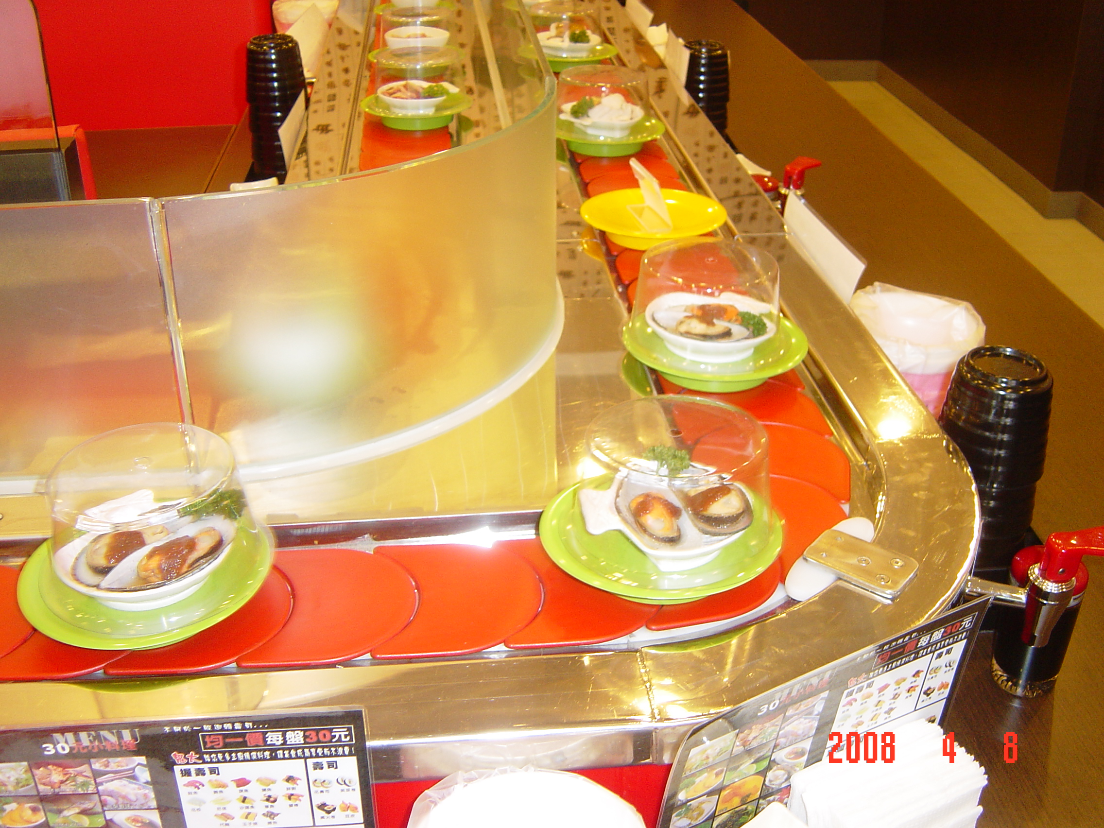 迴轉寿司餐飲輸送設備A