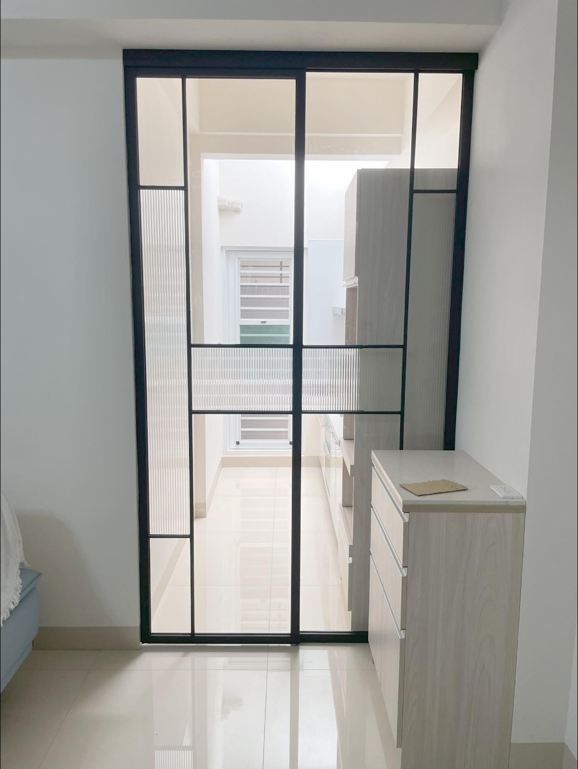 萬丹鄉大勇路案-緩衝式懸吊門