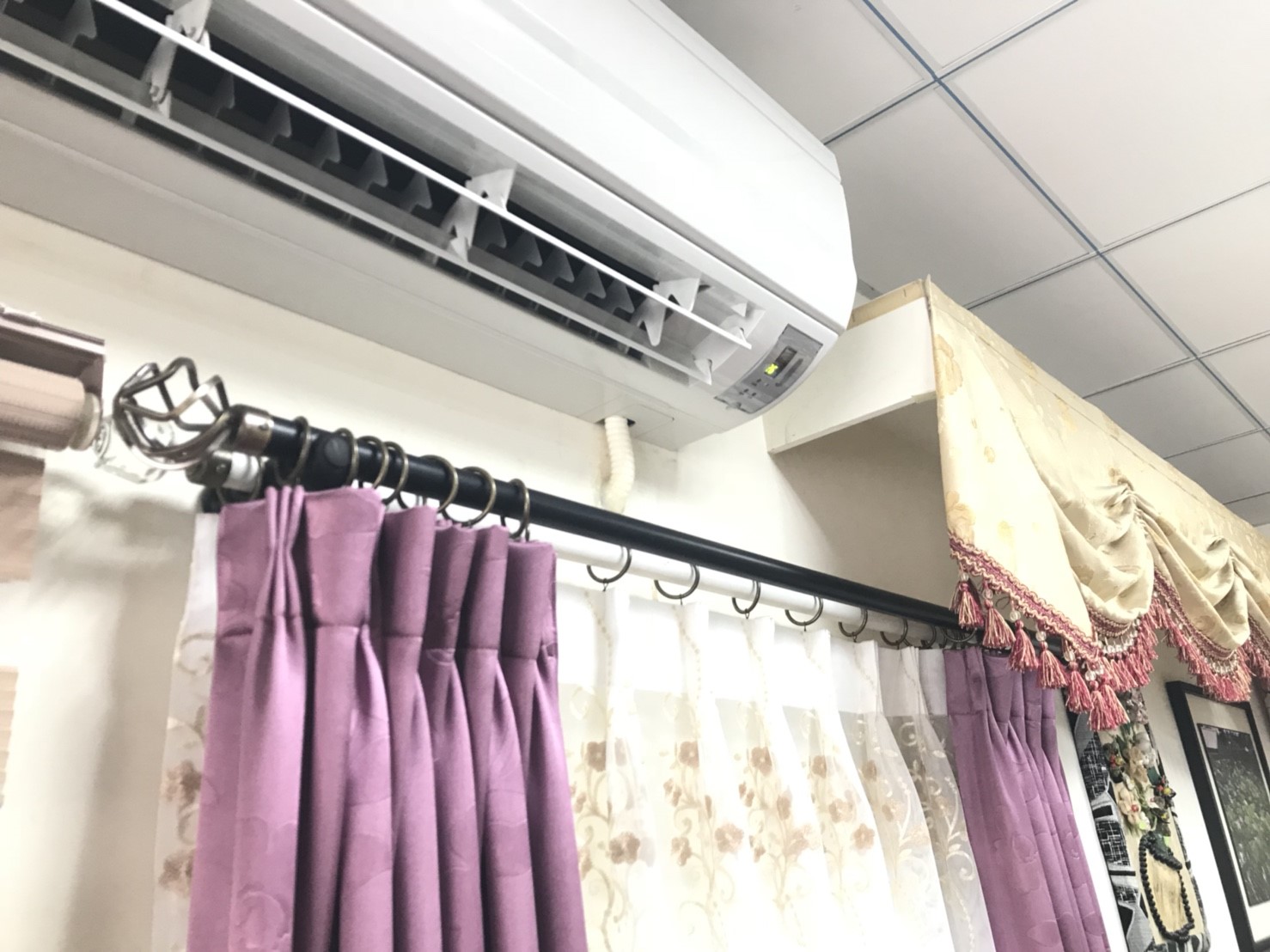 新型窗簾藝術桿