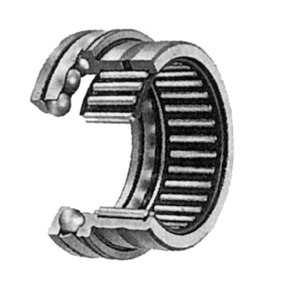 針狀軸承NAX系列附推力滾珠軸承之無內輪