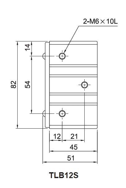 雙軸心式導軌TLB12S標準型可調型(一個滑塊含兩個滾輪軸承)