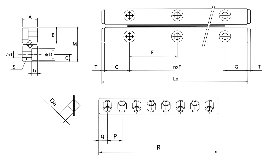 交叉滾子導軌R4系列