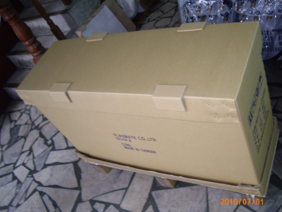 紙箱完全包裝+L型角紙