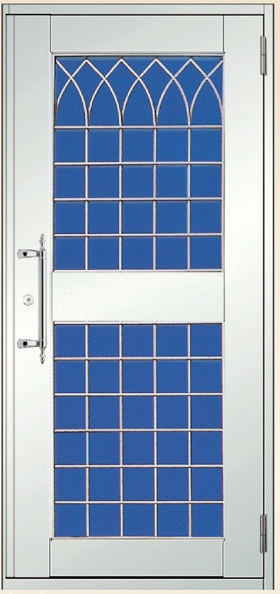不銹鋼大門-中式12公分