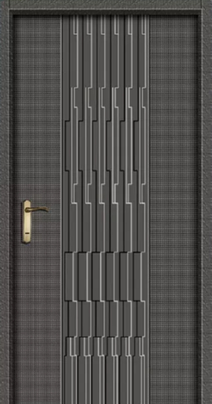 玄關壓花門-1043