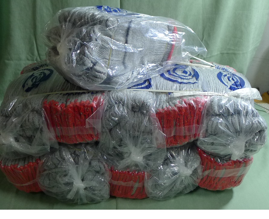 灰色20兩棉紗手套