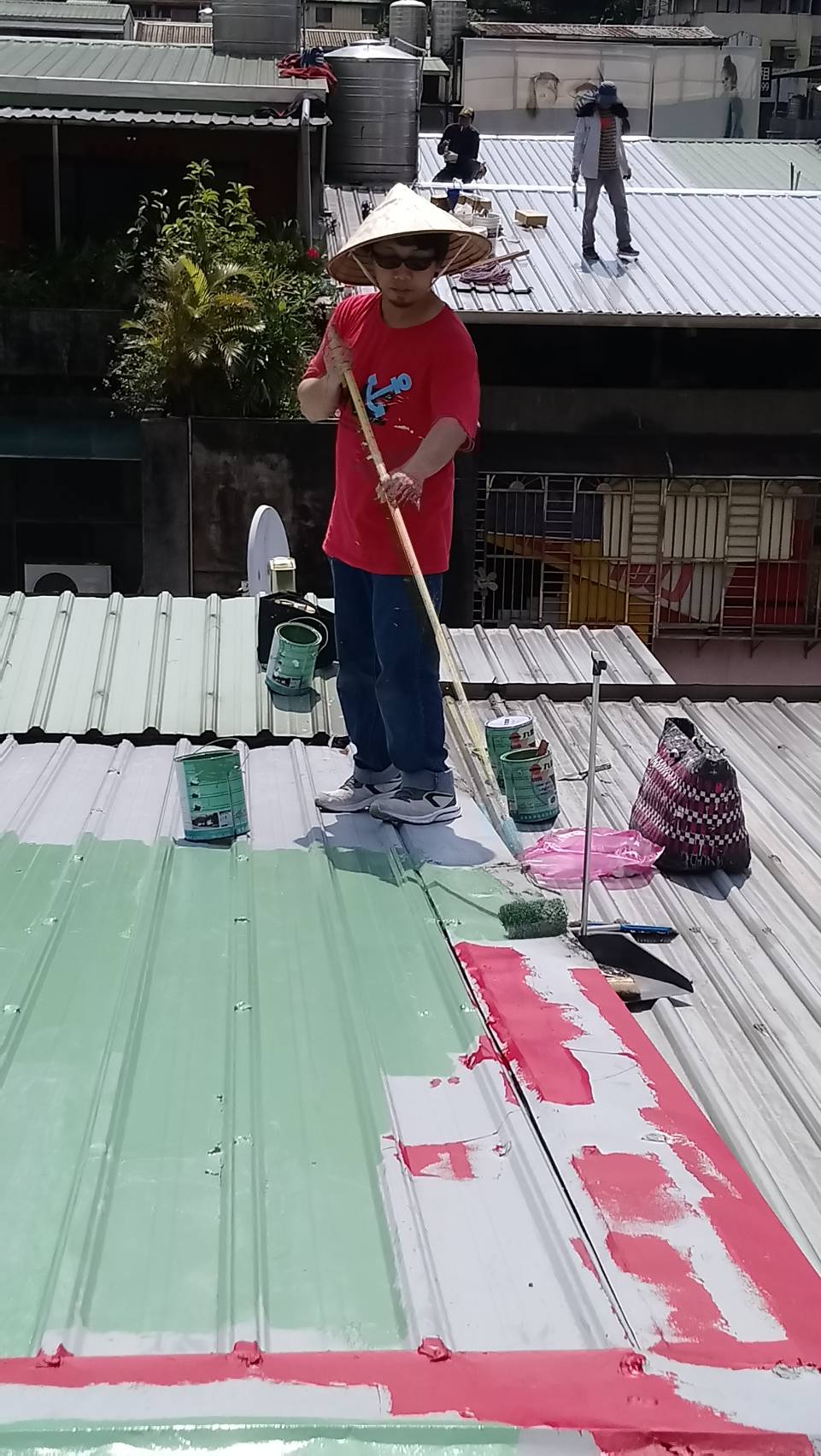 鐵皮屋屋頂油漆