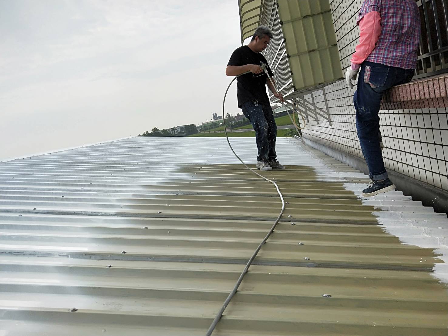 新營鐵皮屋頂噴漆