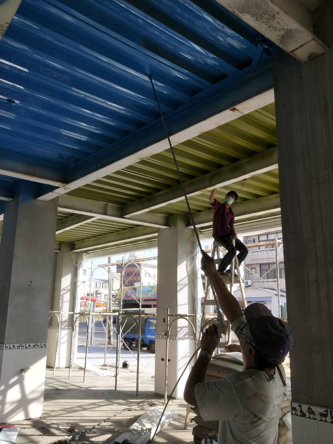 新營鐵皮屋油漆工程