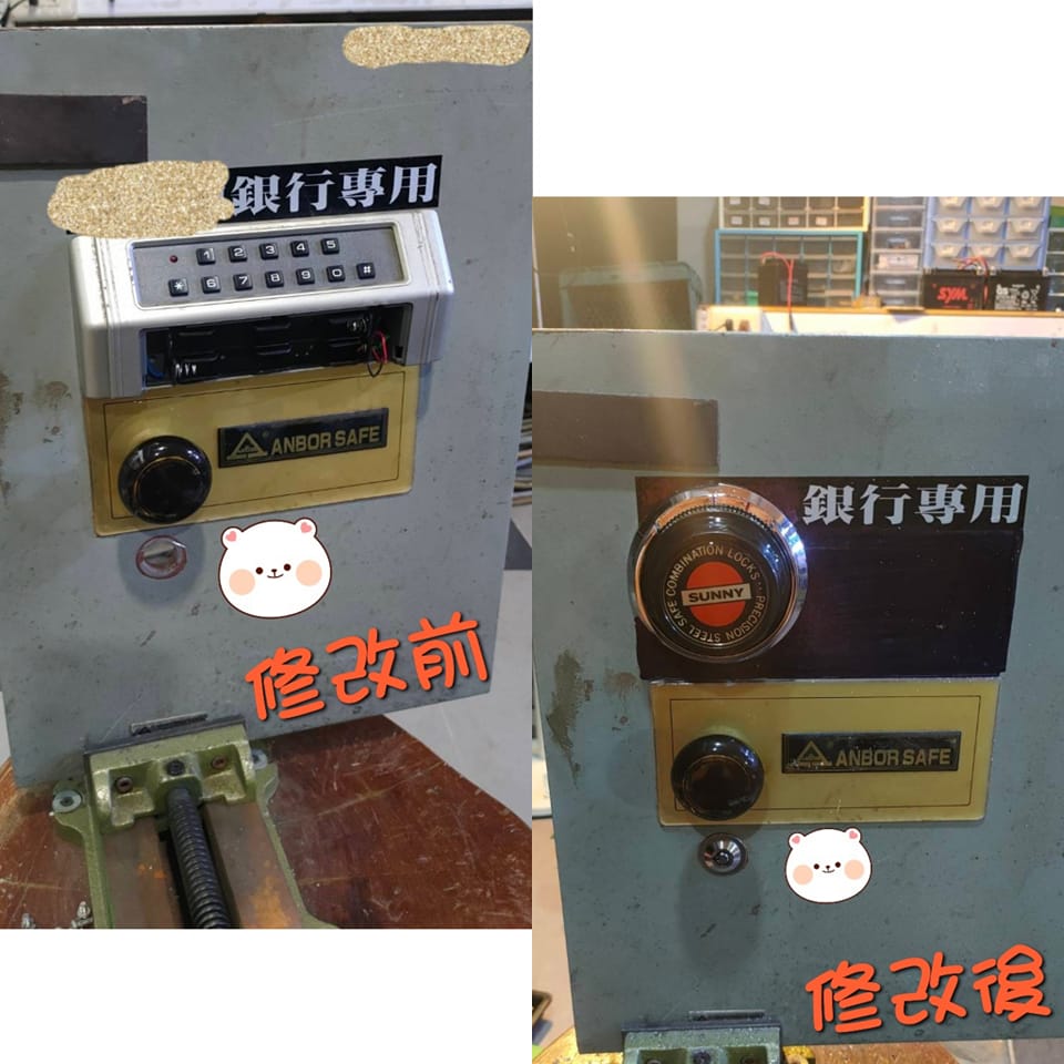 金庫電子鎖更換轉盤密碼鎖