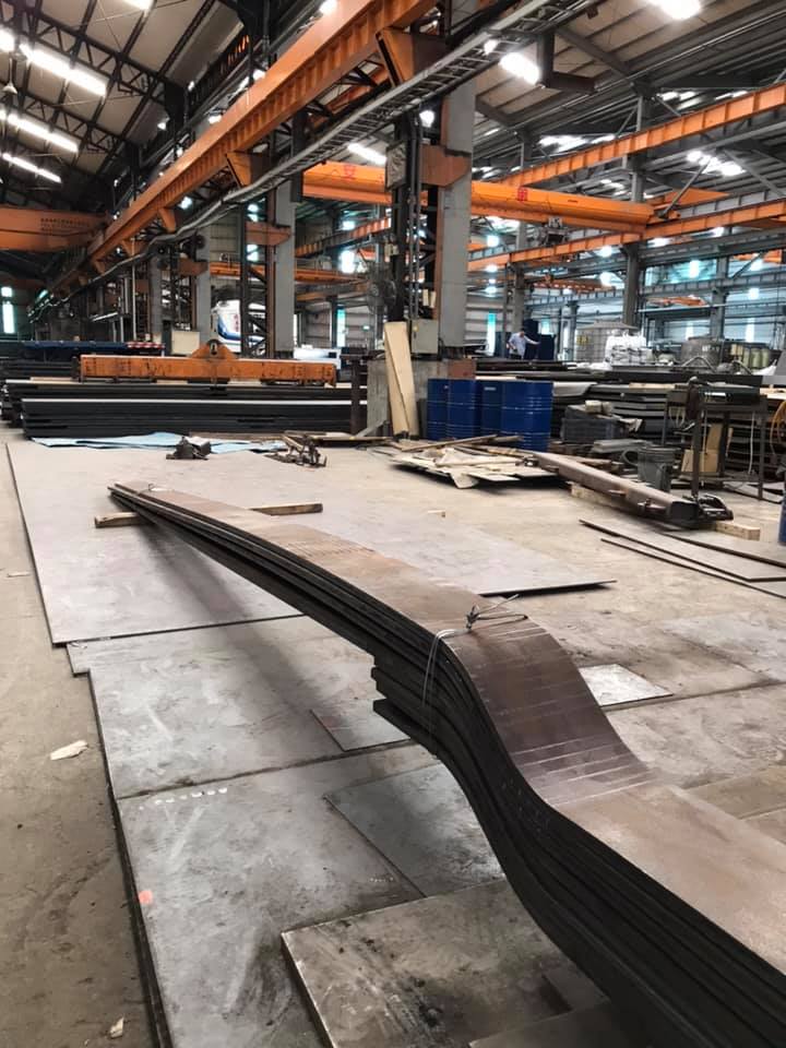 史上最長黑鐵20米長-厚度22mm鋼板折彎05