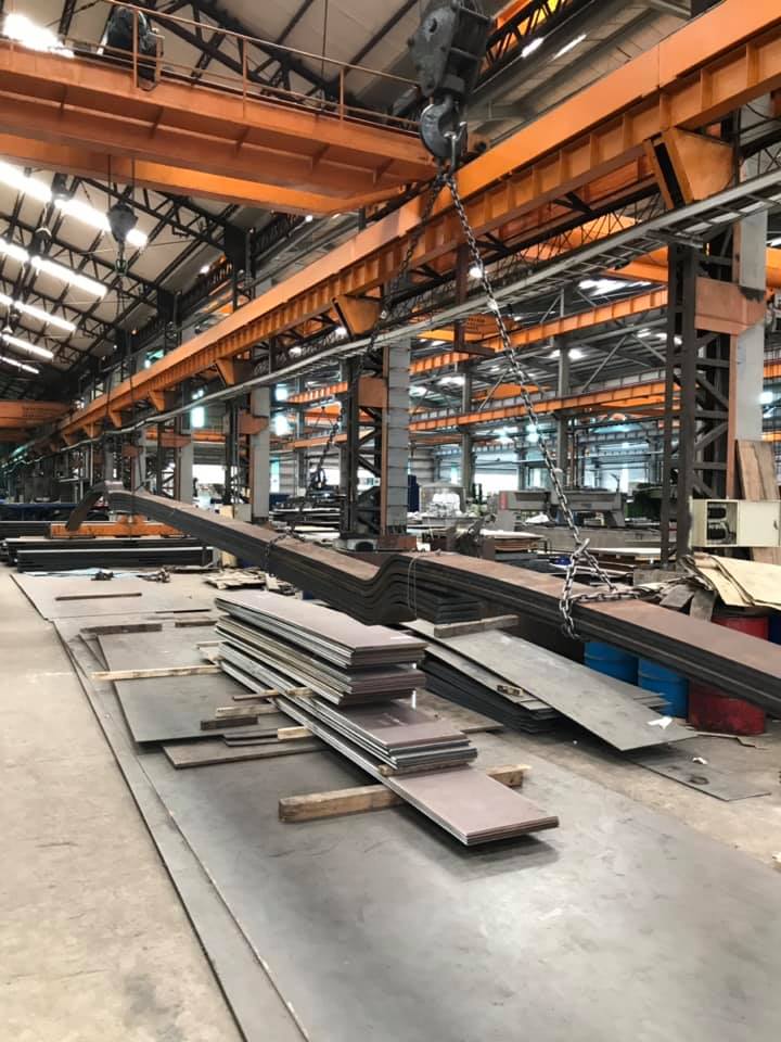 史上最長黑鐵20米長-厚度22mm鋼板折彎01