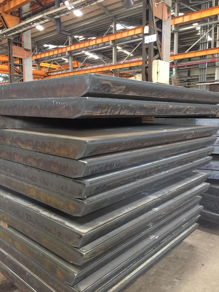 超厚板折彎展示-60mm和40mm黑鐵03