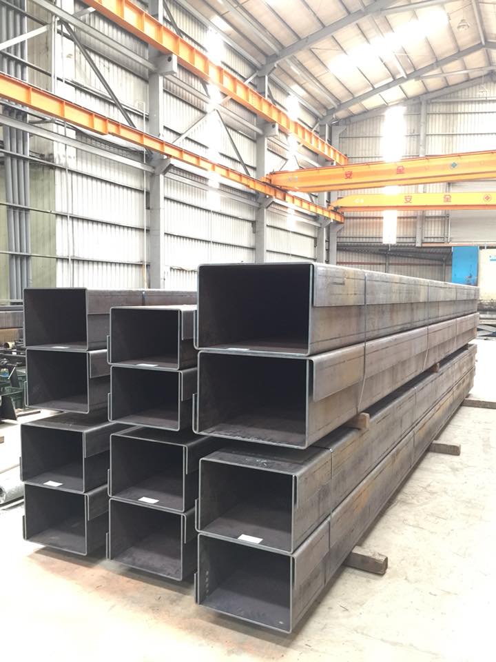 折床折黑鐵10mm，長度7500mm成型，及超高腳長成型01