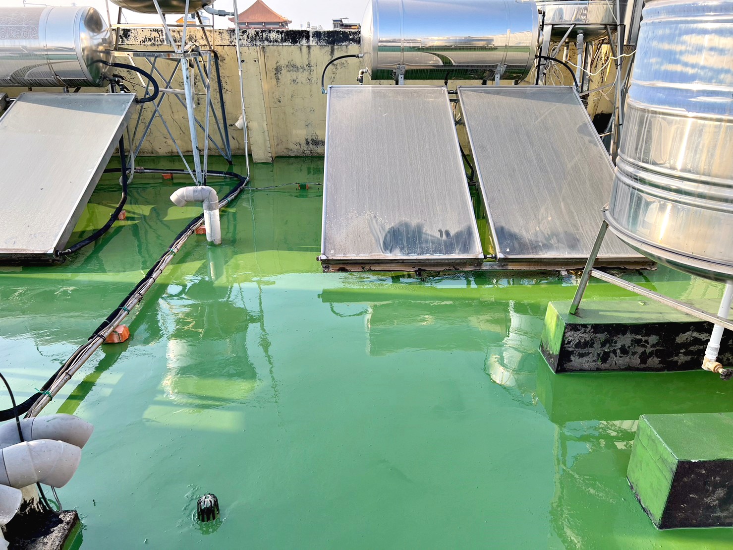 頂樓防水PU工程