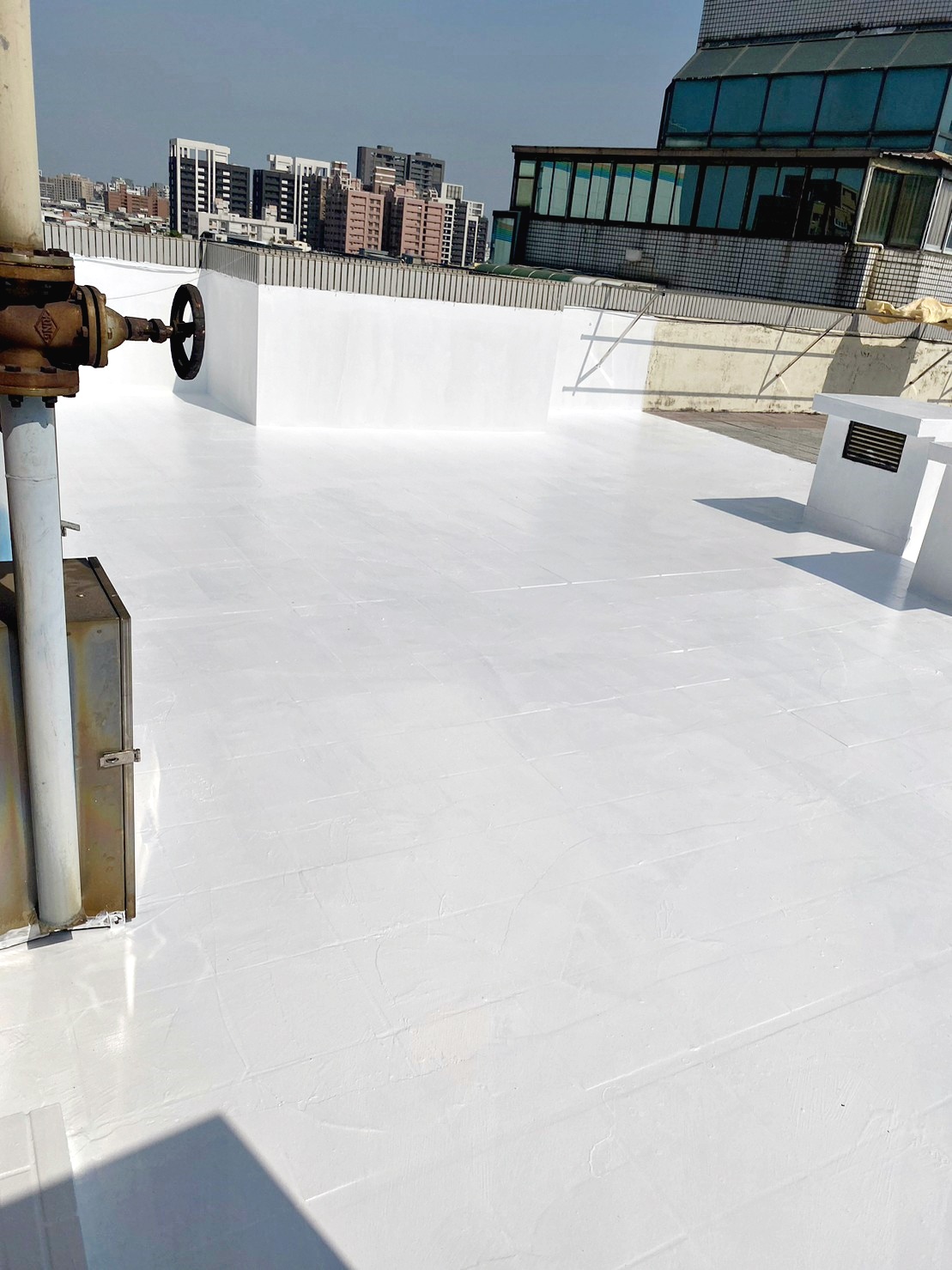 頂樓PU防水隔熱工程