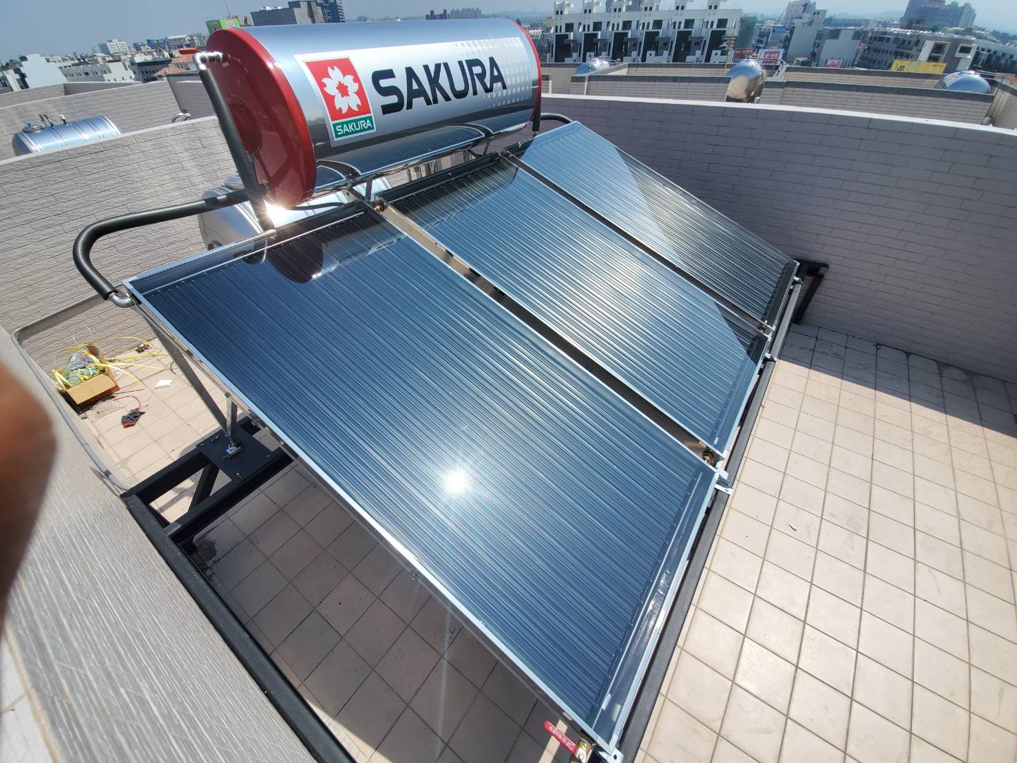 嘉義櫻花太陽能熱水器安裝