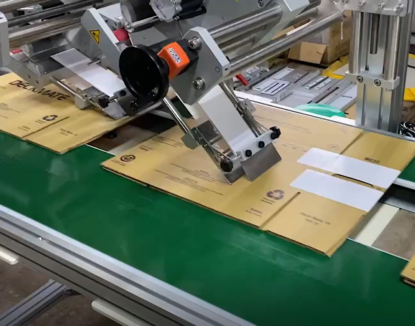 紙箱自動貼標機