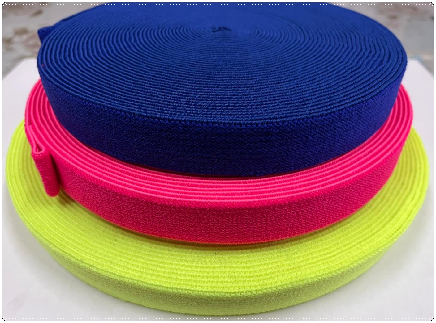 25mm棉質鬆緊帶(吸汗、止滑)