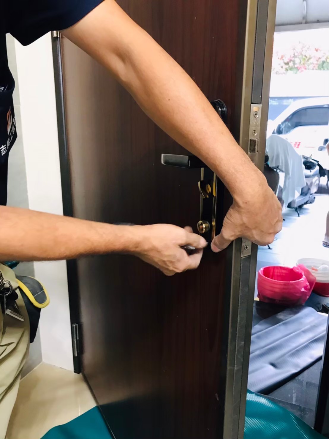 高雄仁武區電子鎖換裝