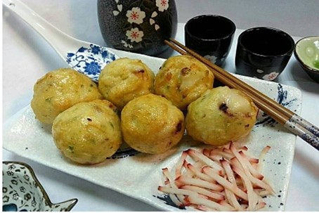 炸干貝丸
