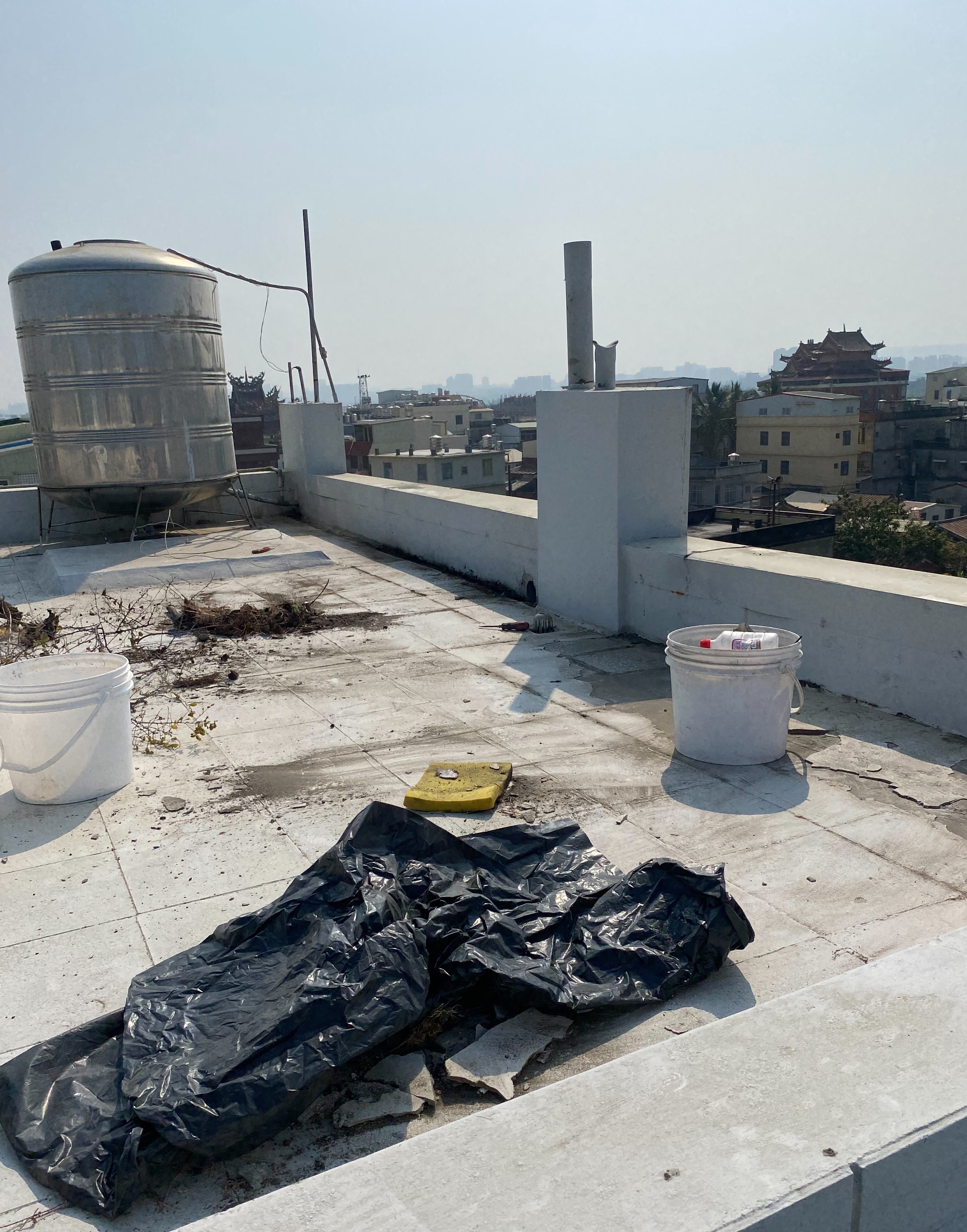 屋頂防漏施作工程