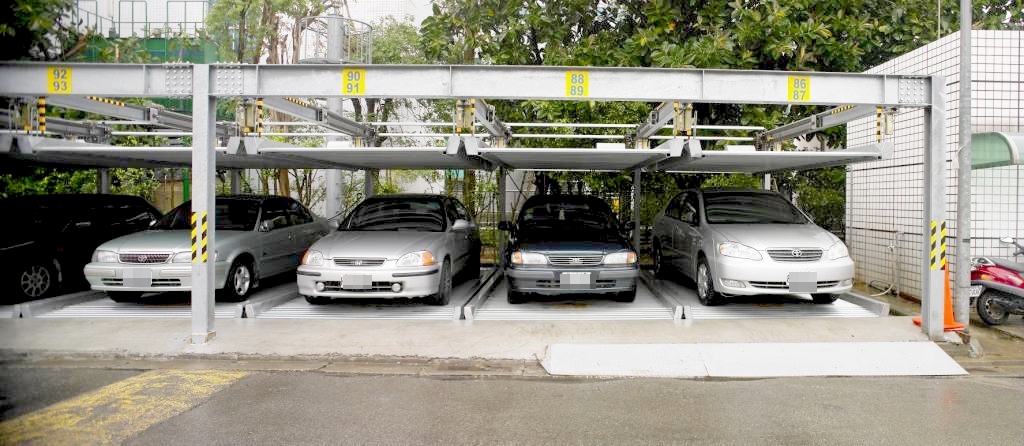 馬達鍊條雙層露天式2M