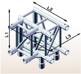 U360四角彎頭-3通