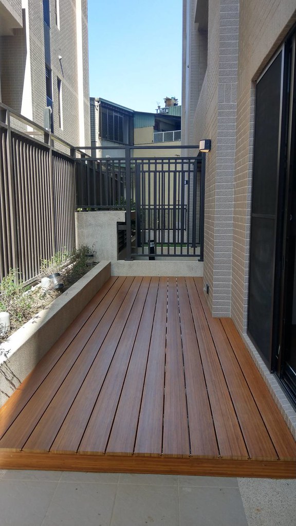 台中三民路時光織錦3E露臺(戶外竹地板)