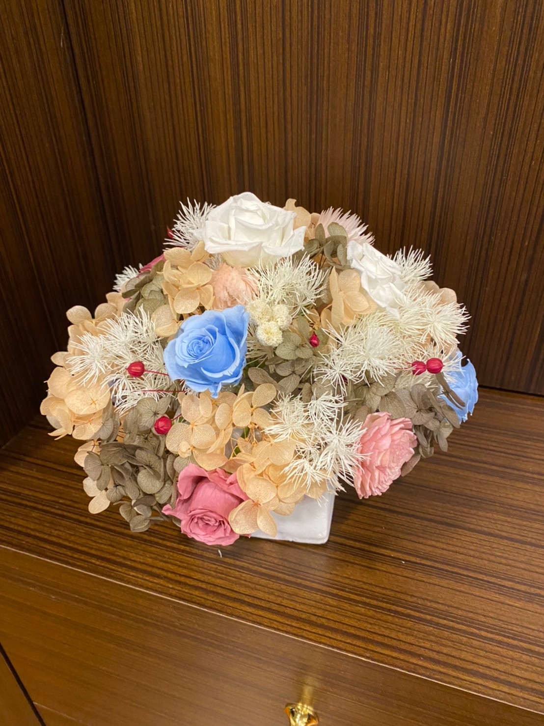 中型盆花(永生花)