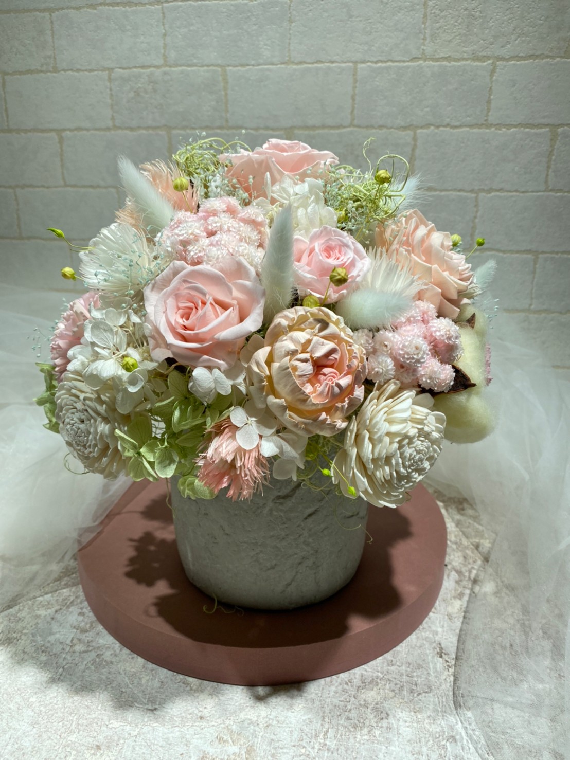 中型盆花(永生花)